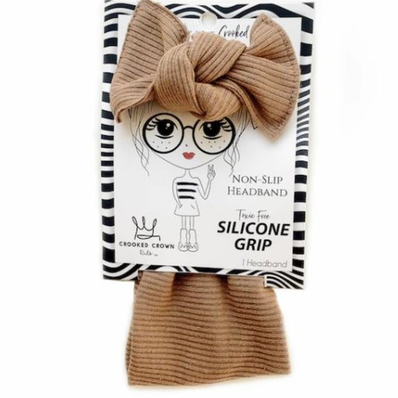 NWT Baby girl brown headband - Picture 3 of 3